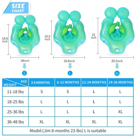 LAYCOL ime Gnelikli Bebek Simidi (Mavi) (Small)