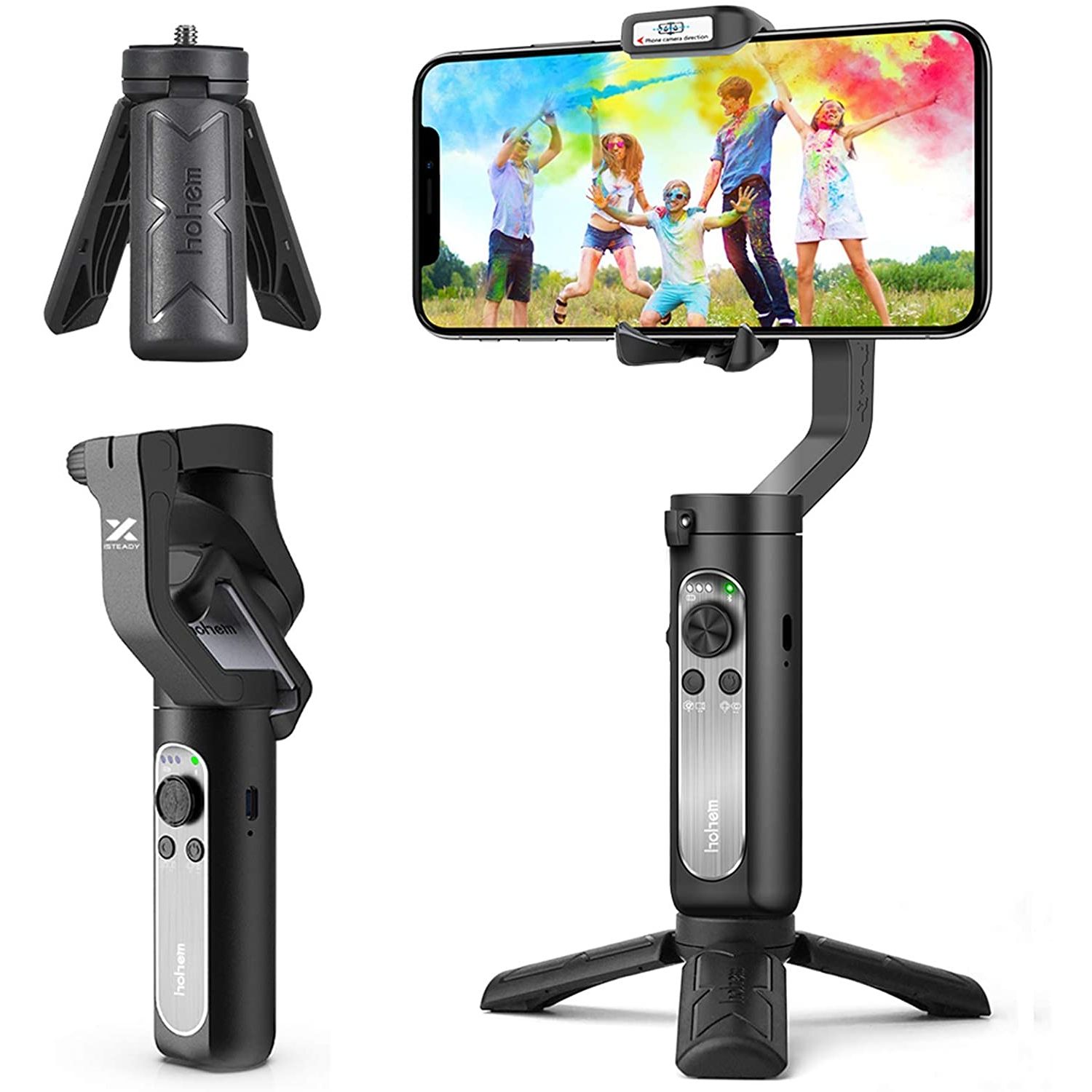 hohem Akıllı Telefon için 3 Eksenli Gimbal