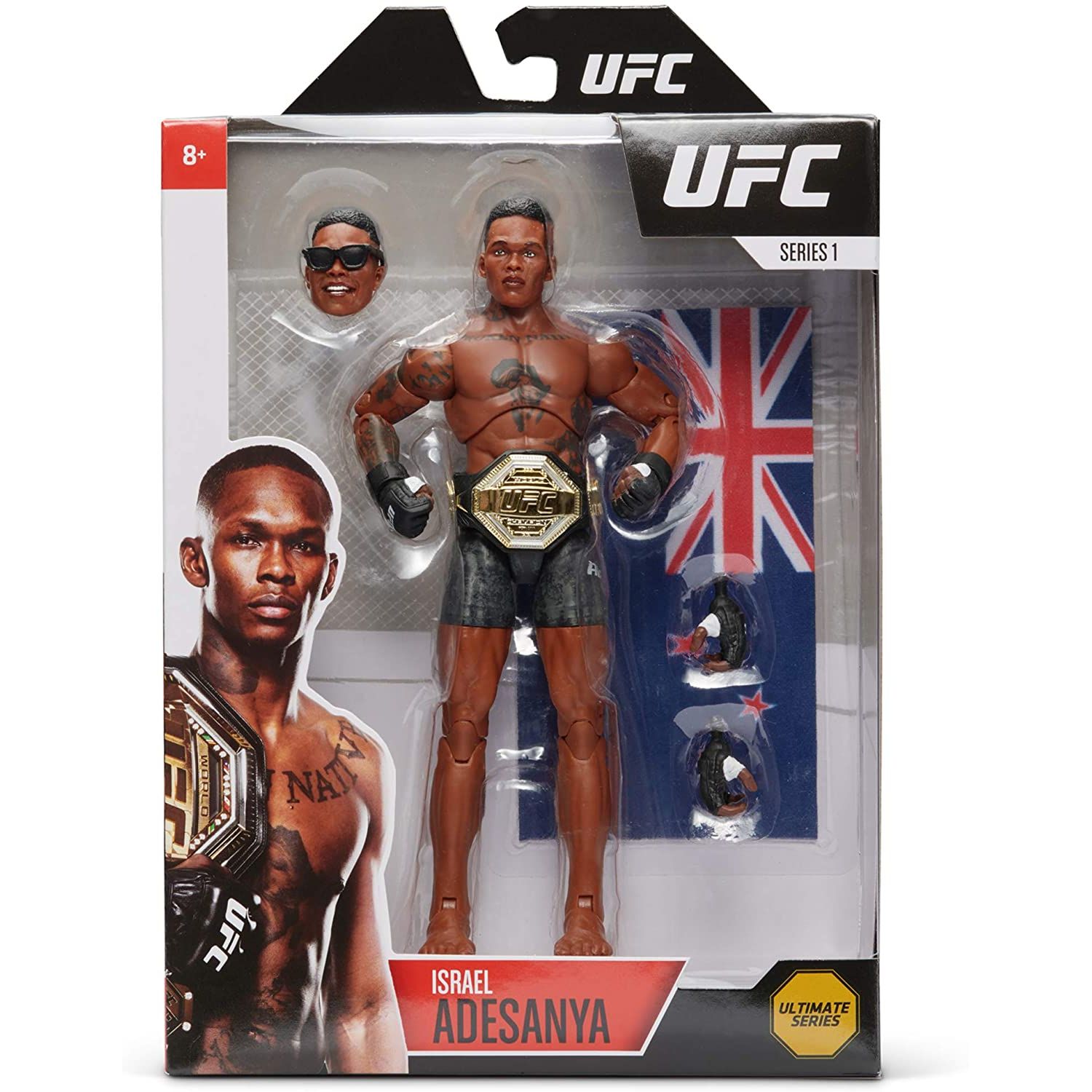 UFC Ultimate Series Israel Adesanya Aksiyon Figür(17cm) 55424