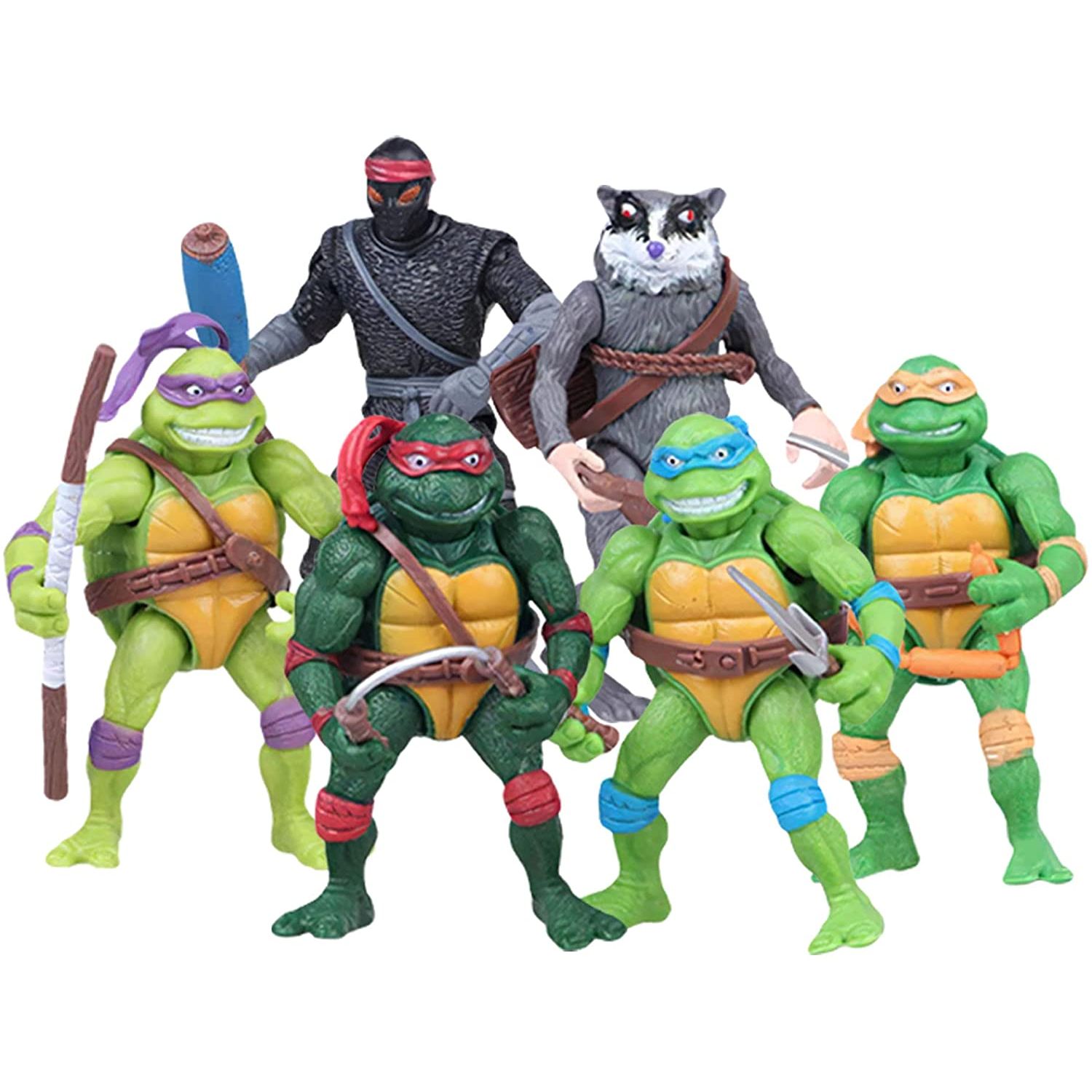 NW Fox Teenage Mutant Ninja Turtles Aksiyon Figür(6parça) 56913