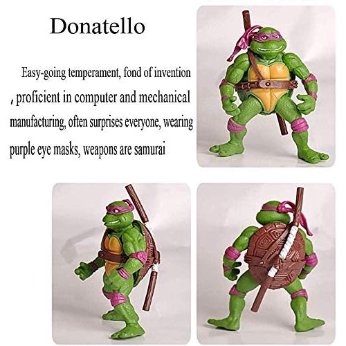 NW Fox Teenage Mutant Ninja Turtles Aksiyon Figür(6parça) 56913