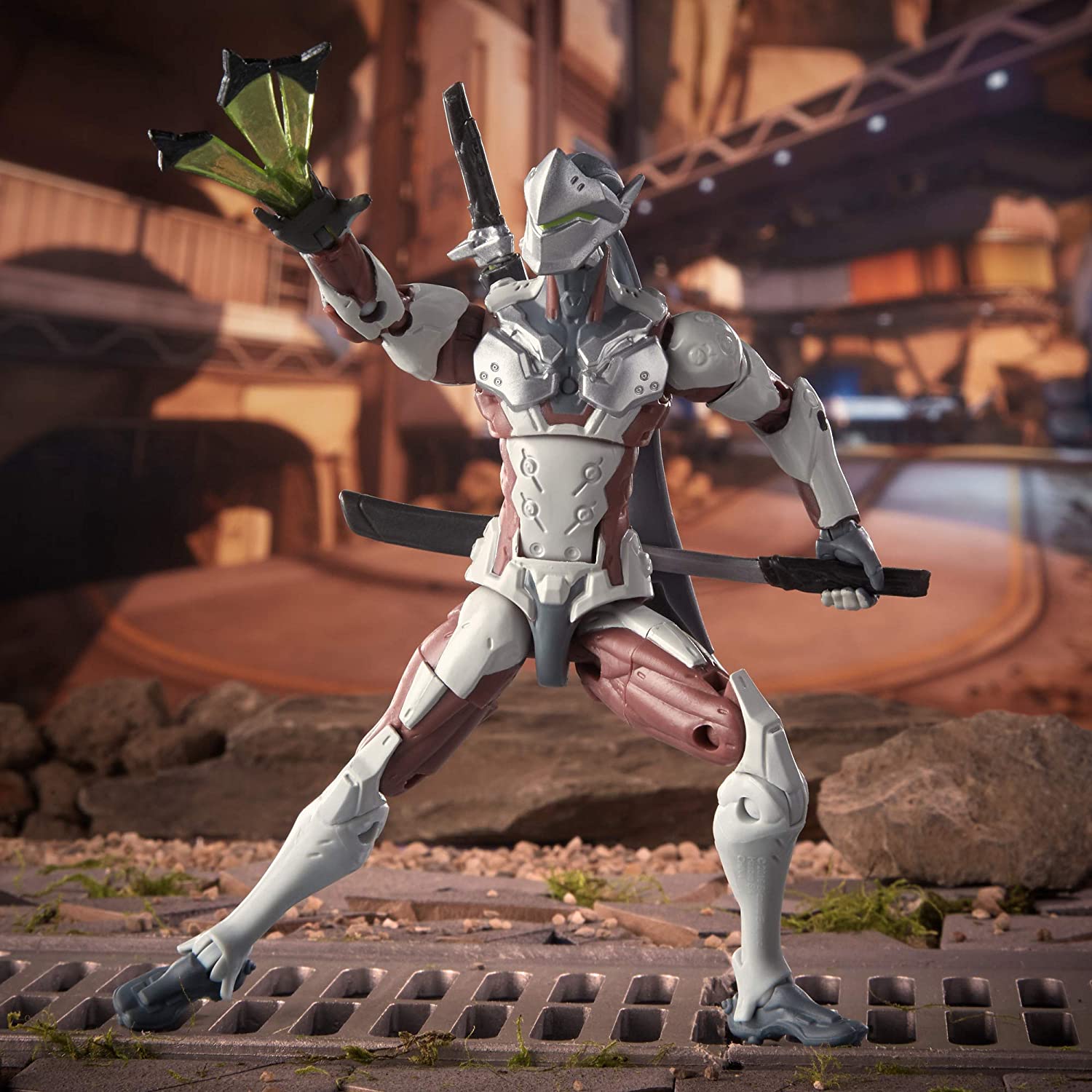 Genji Hasbro Hanzo and Genji Dual Pack Aksiyon Figür(15.2cm) 56878