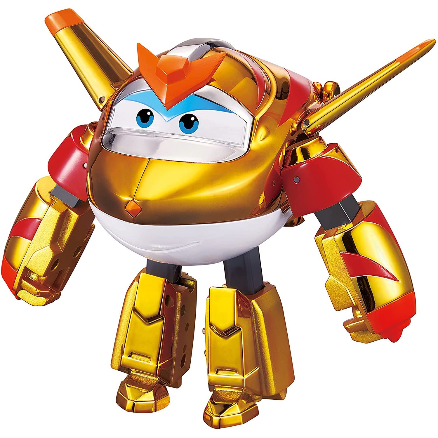 Super Wings Transforming Golden Boy AirplaneAksiyon Figür(12.7cm
