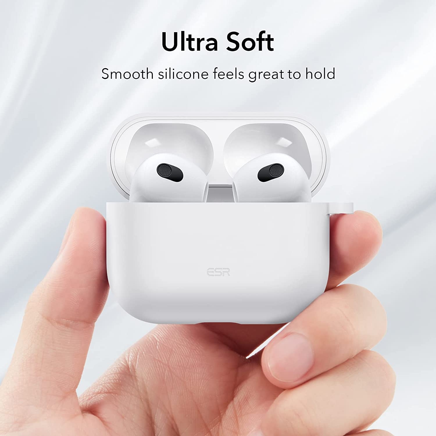 Apple Airpods 3. Nesil Kılıf Sert PC Şeffaf Kılıf 14