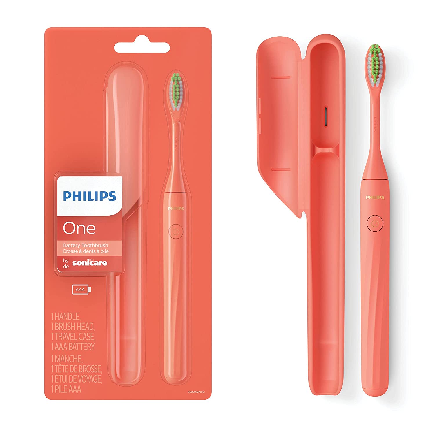 Philips One by Sonicare Elektirikli Diş Fırçası (Coral) 59367