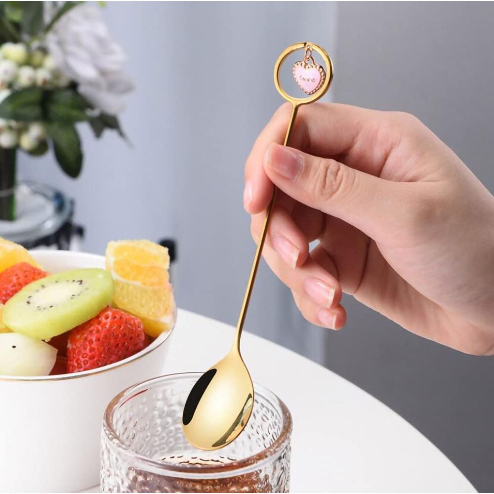 WanGi 4'lü Paslanmaz Çelik Çatal Kaşık Seti(Altın Rengi) 59412