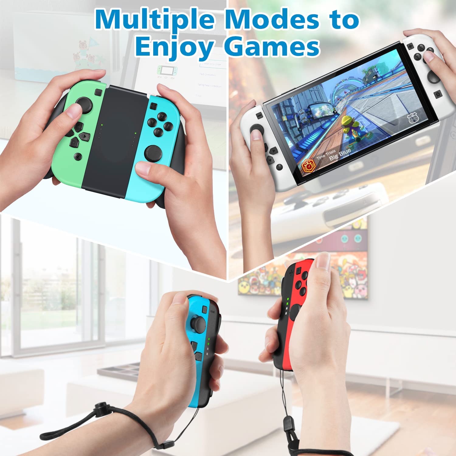 KDD Nintendo Switch OLED İçin Pad Konsol (Beyaz) 60429