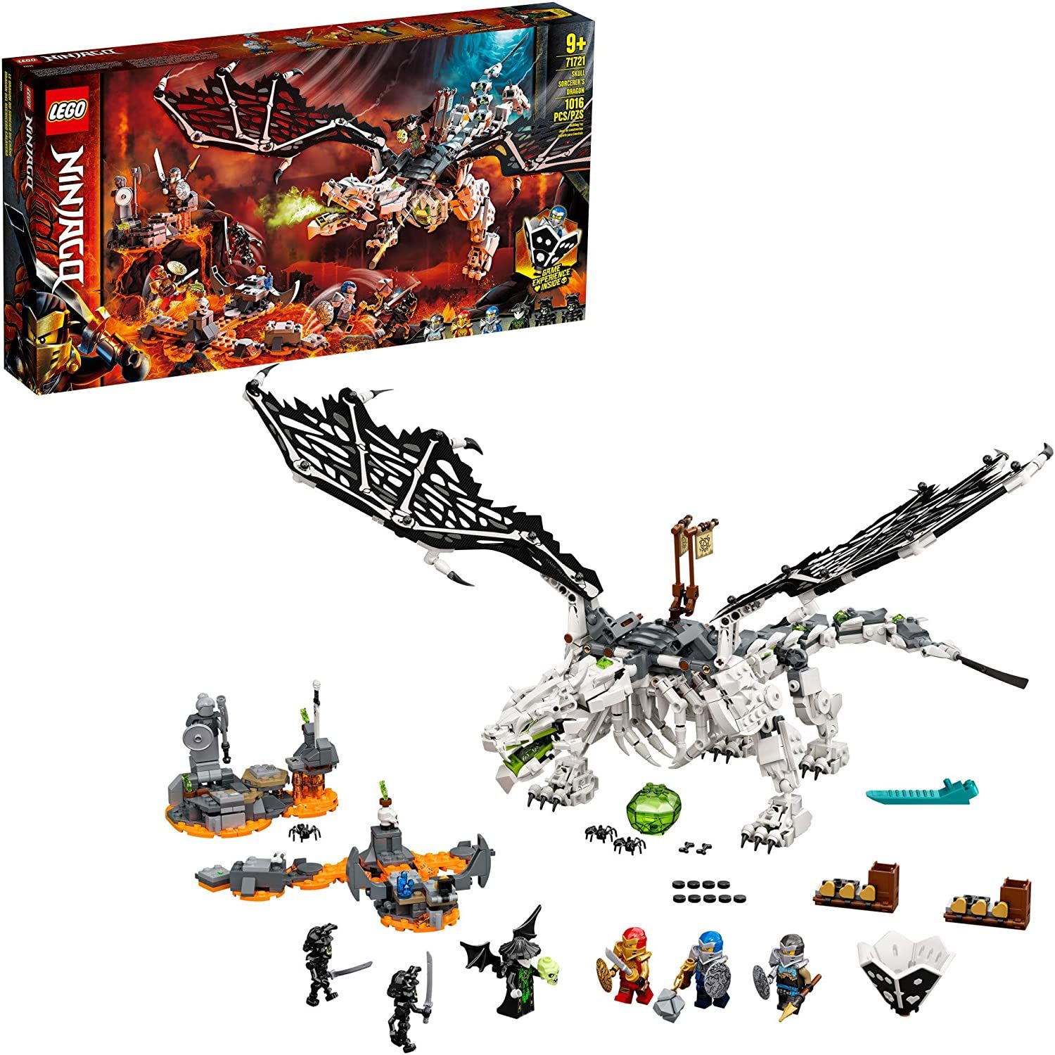 LEGO NINJAGO Skull Sorcerers Dragon 71721 (1016 Parça - 9 Yaş) 60575