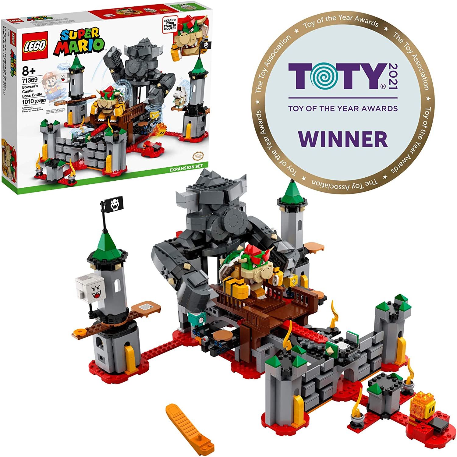 LEGO Super Mario Bowsers Castle Boss Battle Expansion Set 71369 60555