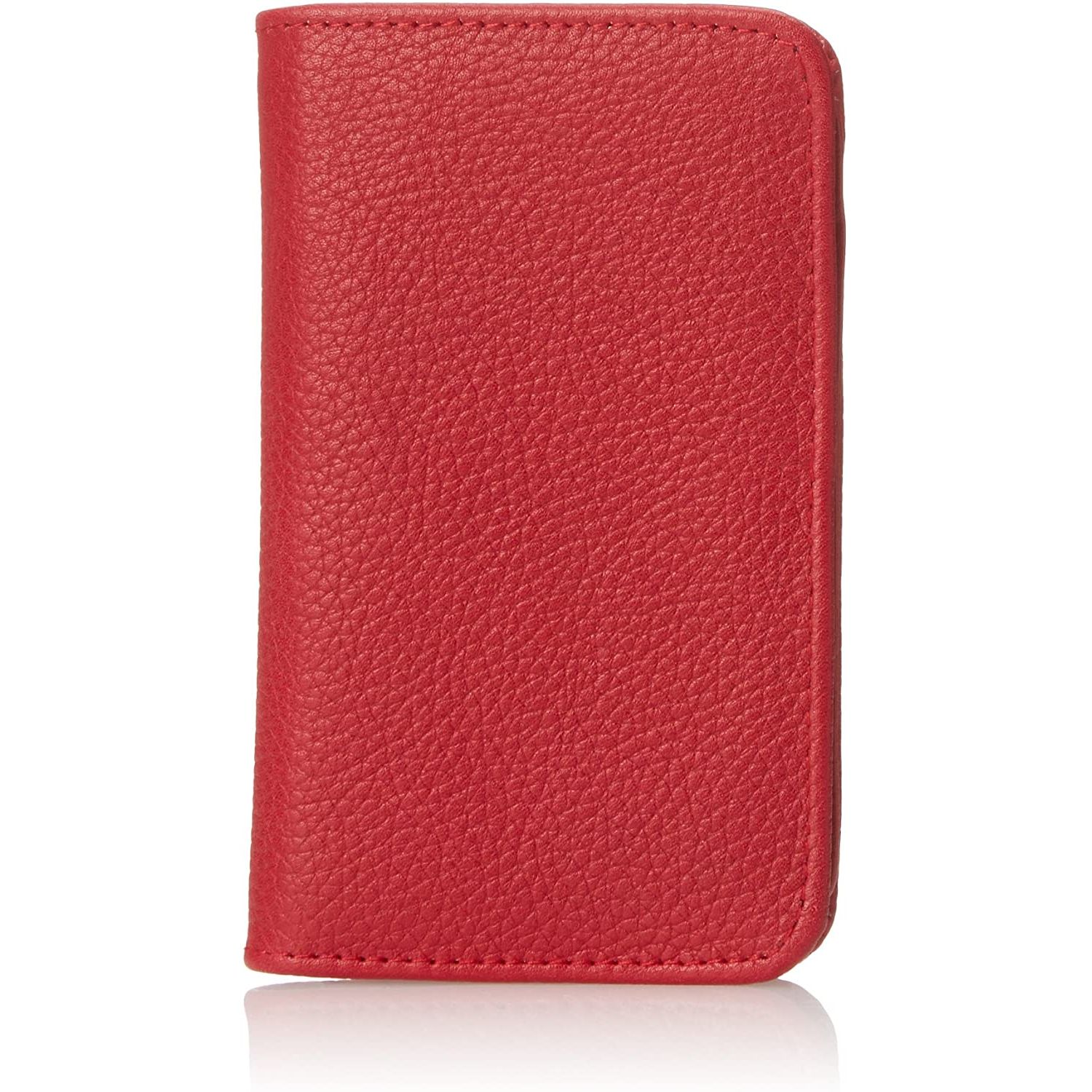 Buxton RFID Korumalı Kadın Deri Cüzdan (Kırmızı)