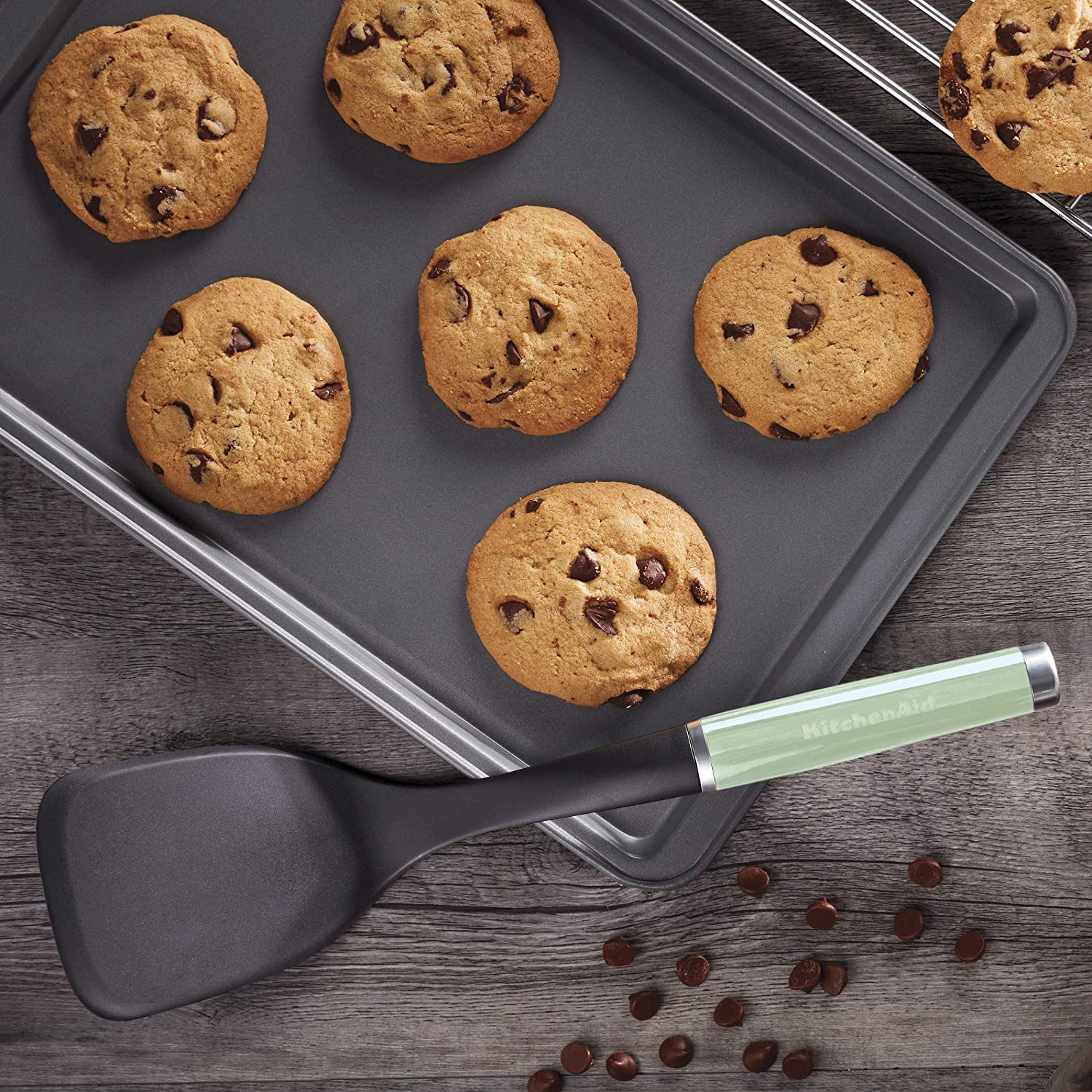 KitchenAid Solid Turner Spatula (Siyah) 72841