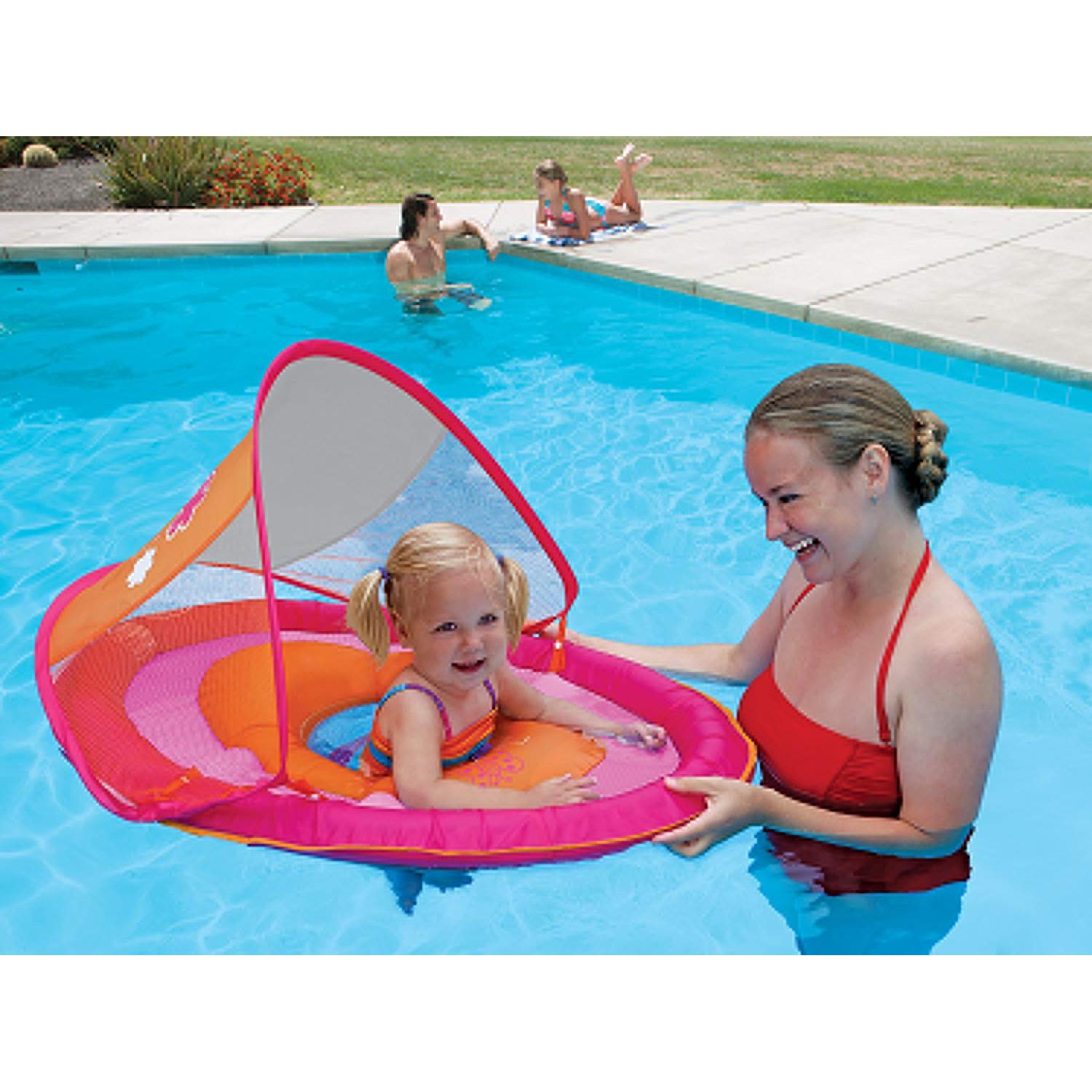Swimways Bebek Icin Golgelikli Deniz Yatagi 12226