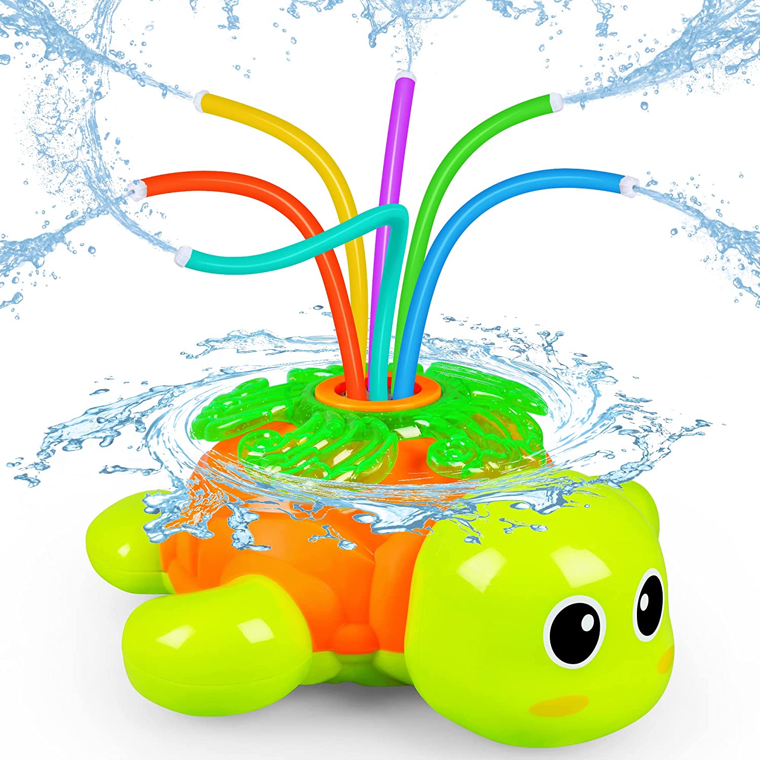 Sprinkleplay Çocuk İçin Şişme Su Fıskiyesi(Kaplumbağa)
