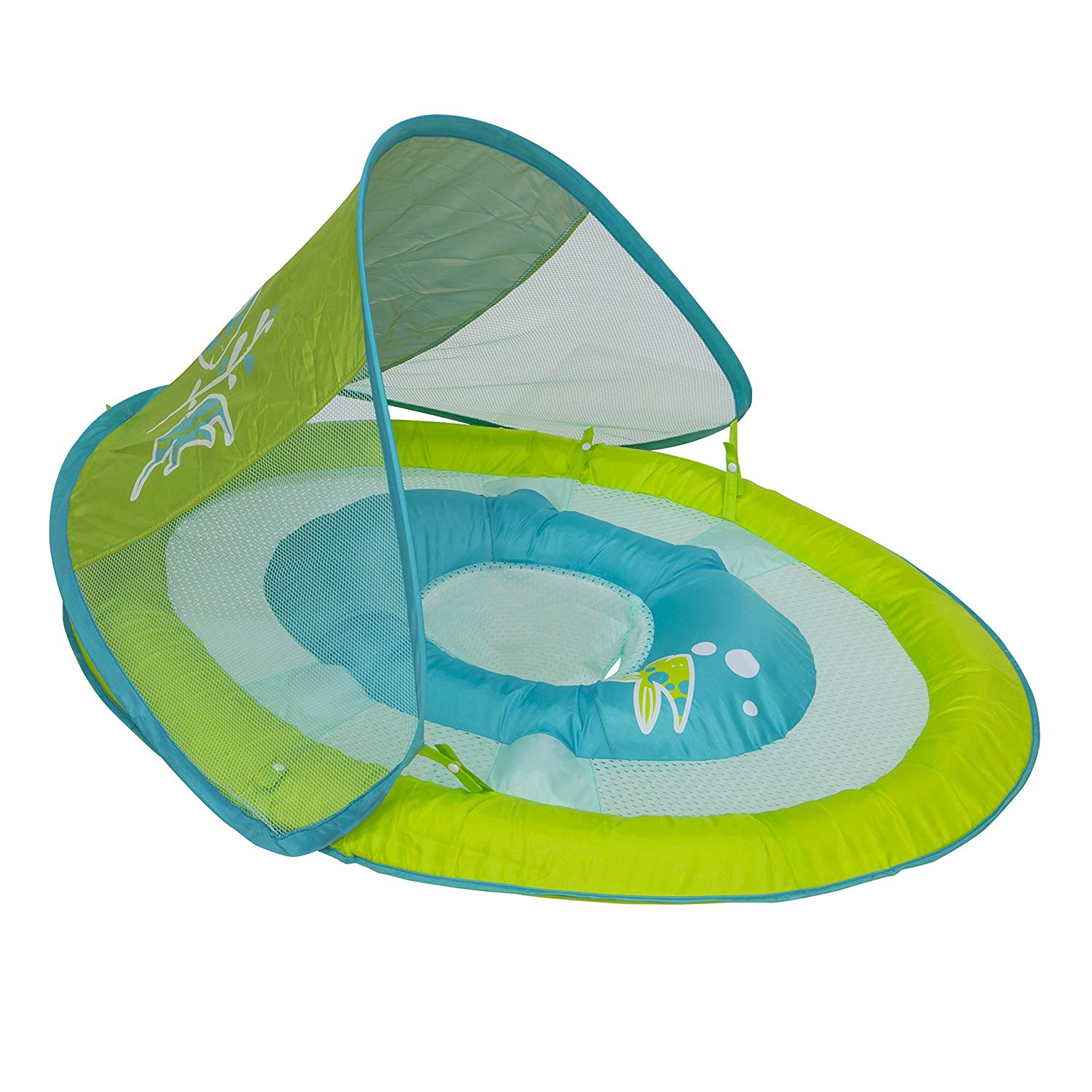 Swimways Bebek Icin Golgelikli Deniz Yatagi Yesil 12353