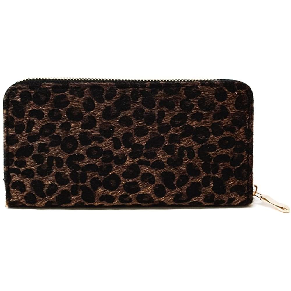 Me Plus Kadın Deri Cüzdan (Leoparlı)
