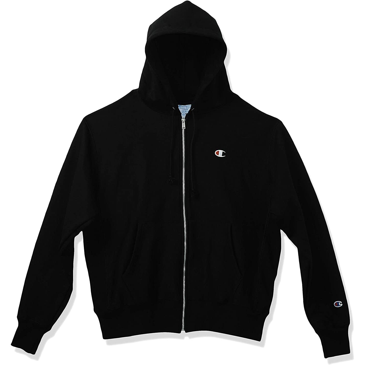 Champion Reverse Weave Erkek Sweatshirt (Siyah) 77818