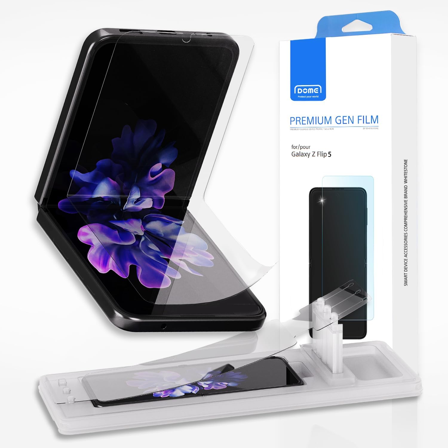 Whitestone DOME GLASS GEN Film Galaxy Z Flip5 Ekran Koruyucu Whitestone DOME GLASS GEN Film Galaxy Z Flip5 Ekran Koruyucu
