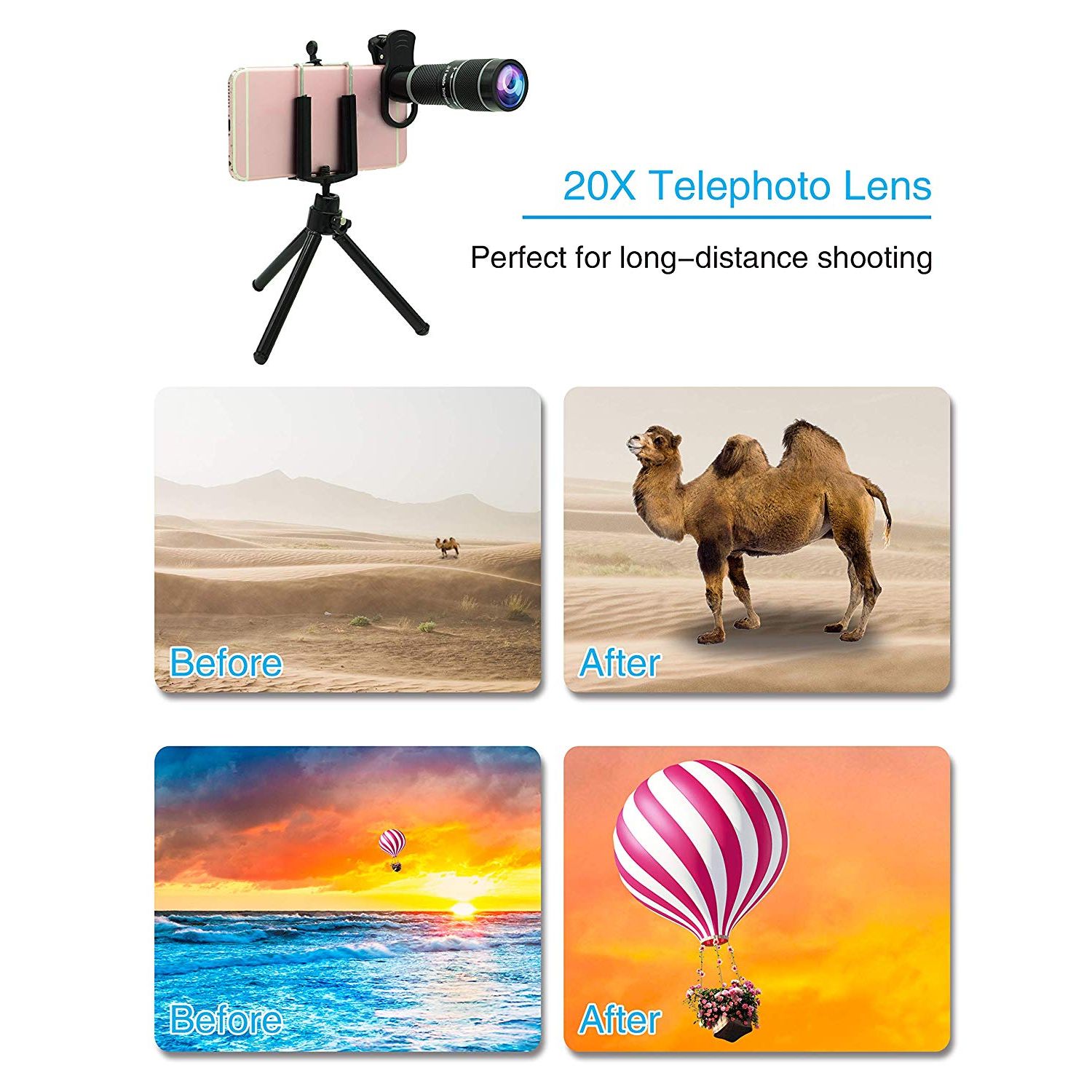 Bostionye Kamera Lens Seti 12404