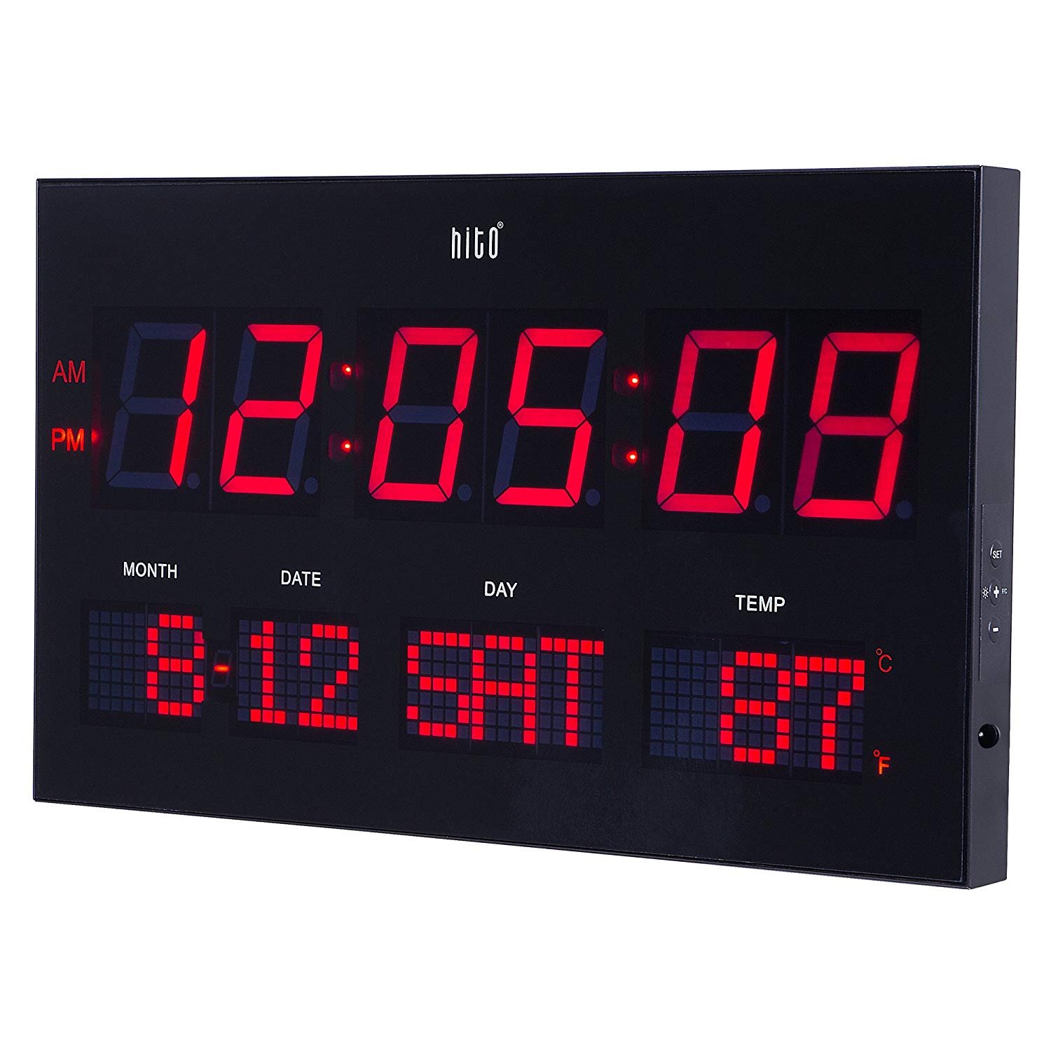 hito LED Duvar Saati 12632 hito LED Duvar Saati 12632