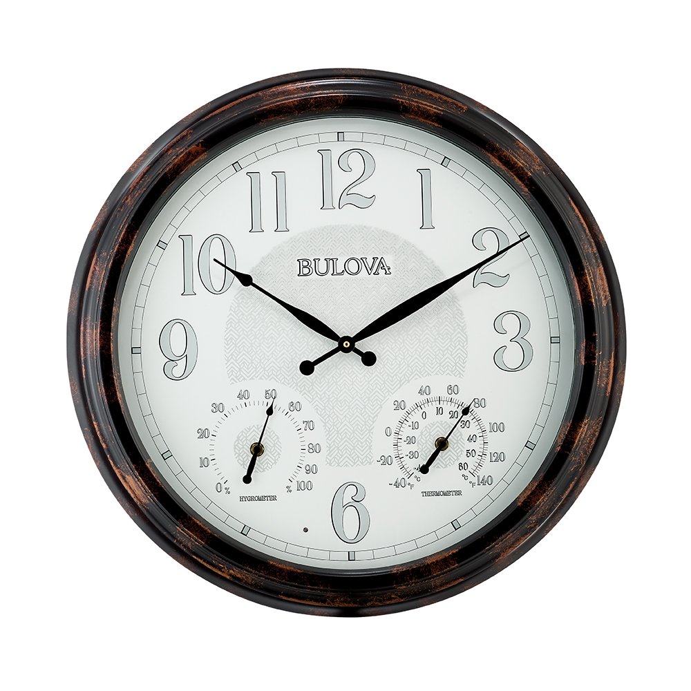 Bulova C4851 Bakır Duvar Saati 12688