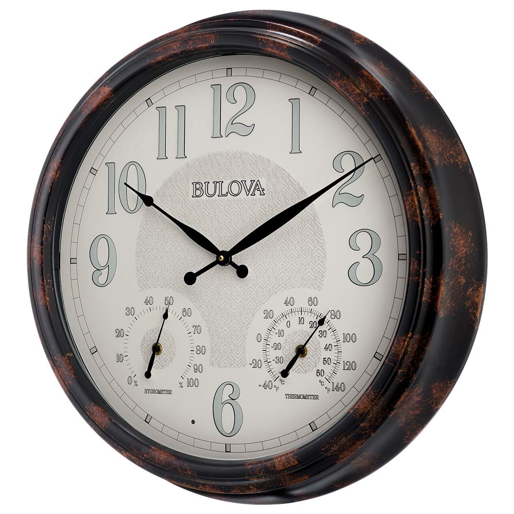 Bulova C4851 Bakır Duvar Saati 12688 Bulova C4851 Bakır Duvar Saati 12688
