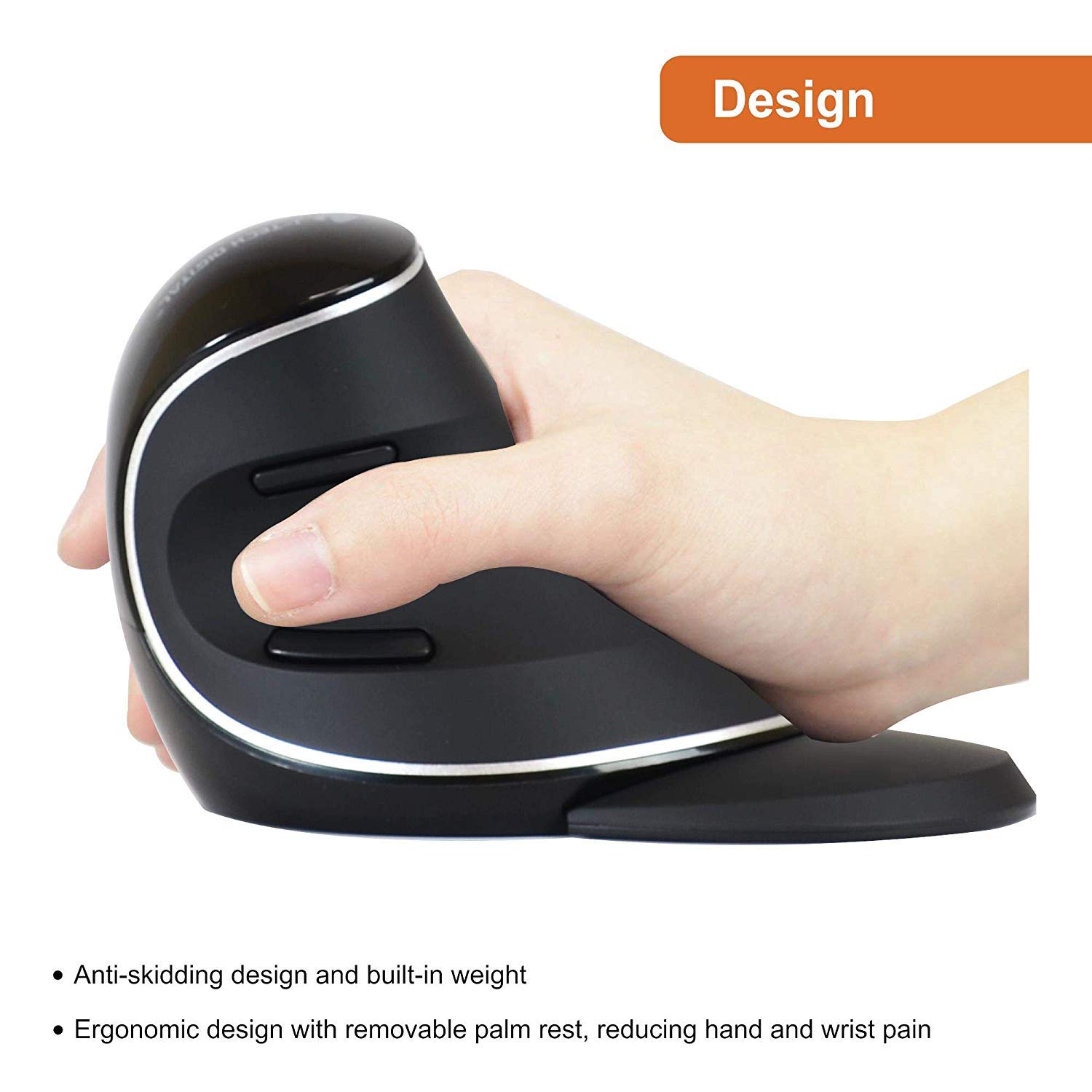 JTech Digital Vertical Ergonomik Mouse 10986