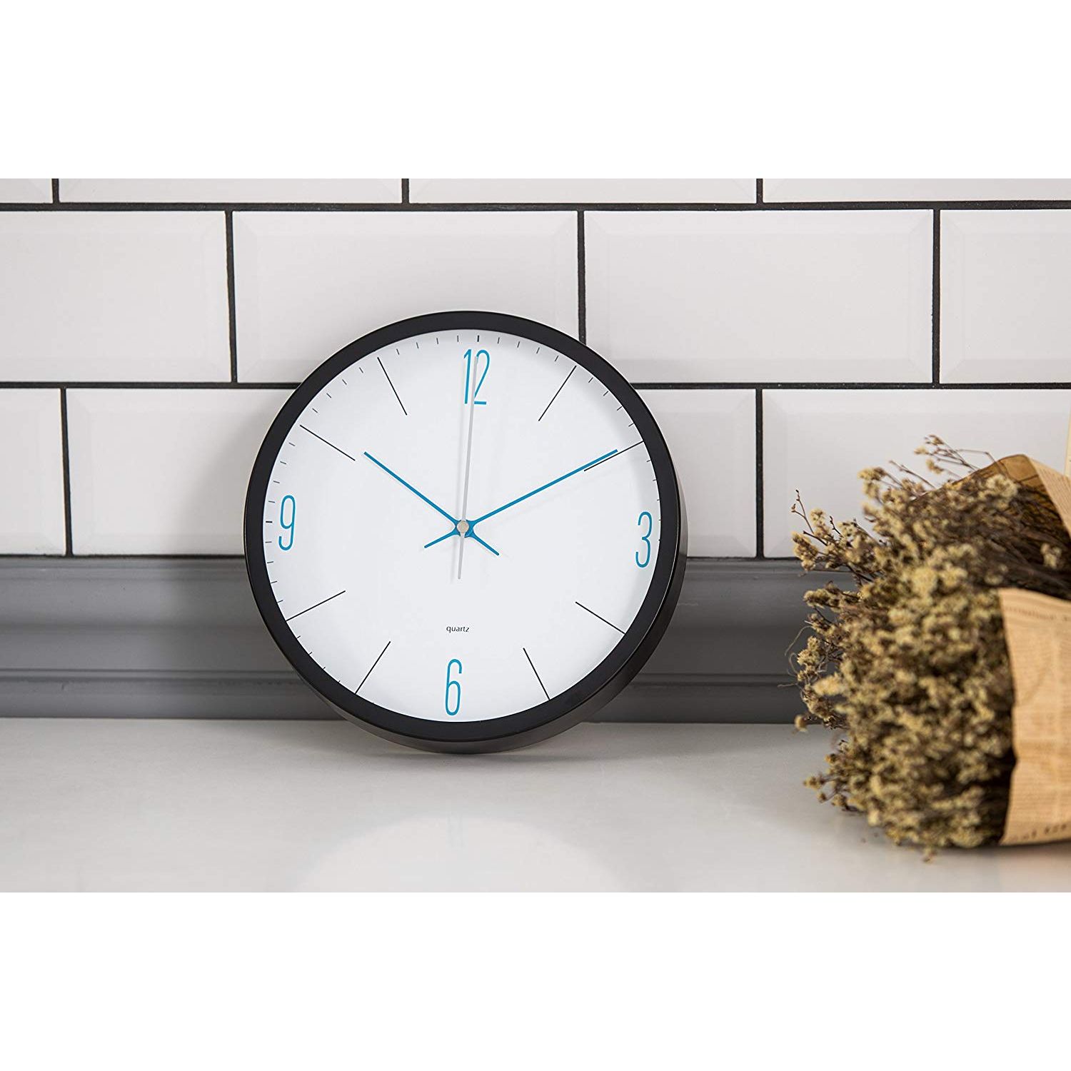 Arospa Modern Minimal Mavi Duvar Saati 12893 Arospa Modern Minimal Mavi Duvar Saati 12893