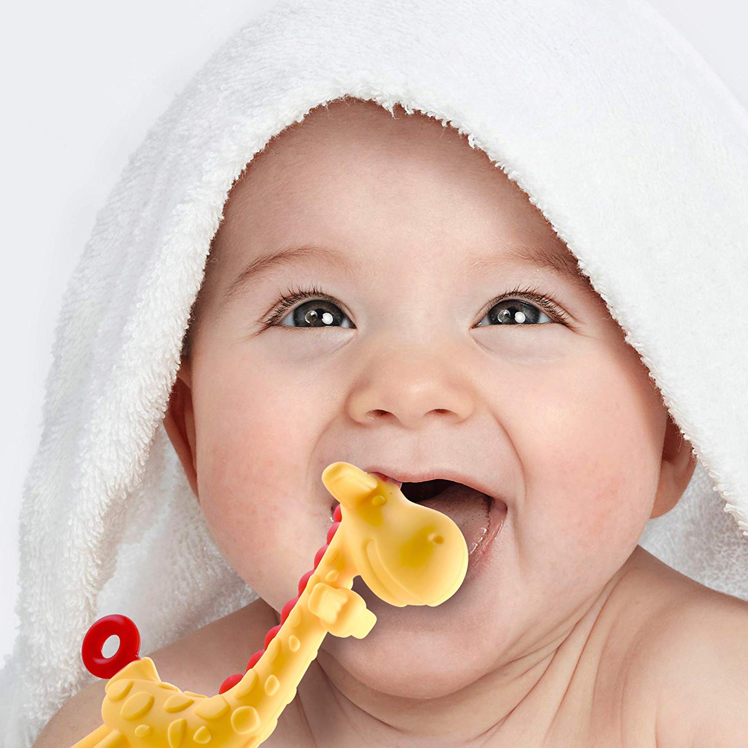 Asani Silikon Zürafa Bebek Diş Kaşıyıcı 13509