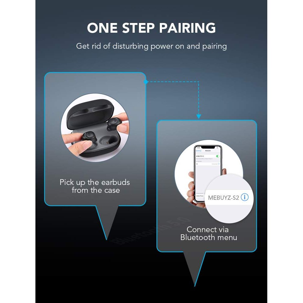 MEBUYZ TWS Bluetooth Kulak i Kulakl k 18496