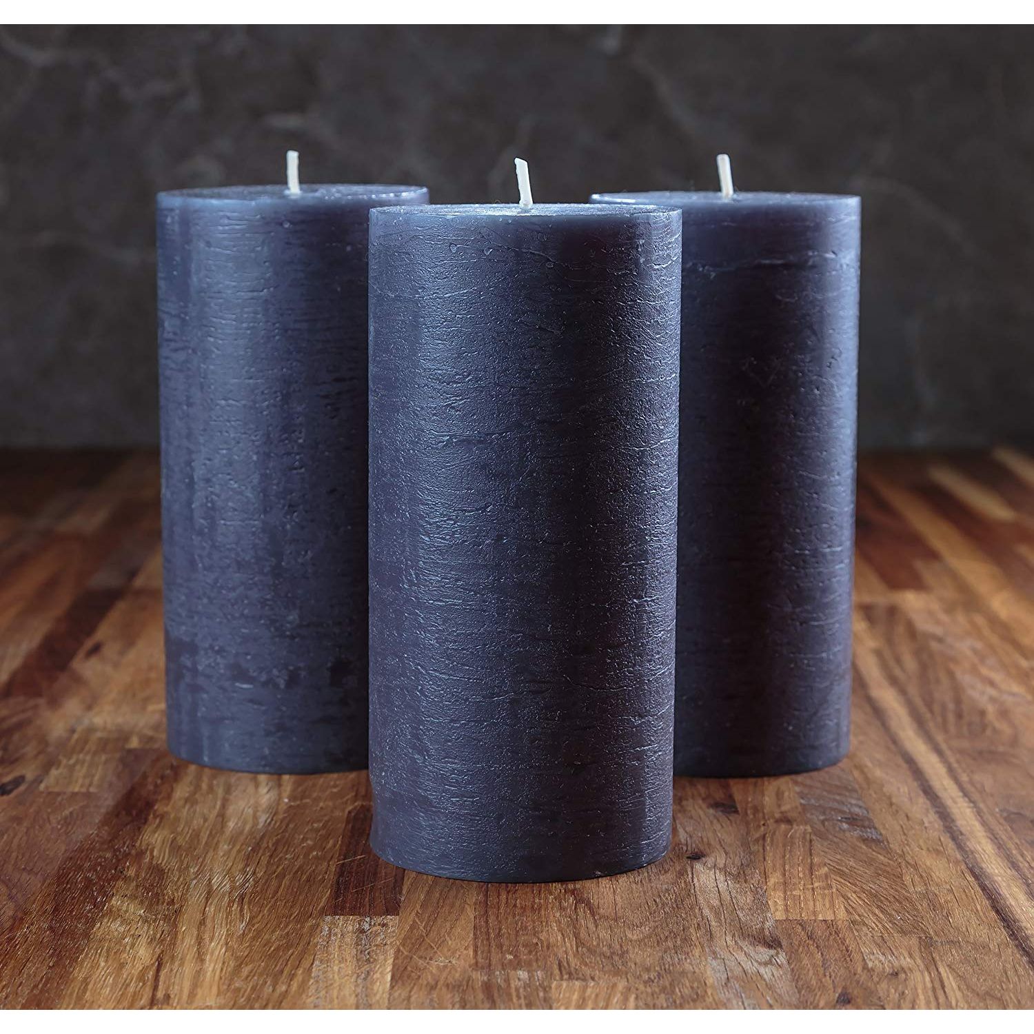 Melt Candle Company Mum (3 Adet)(Siyah) 21355