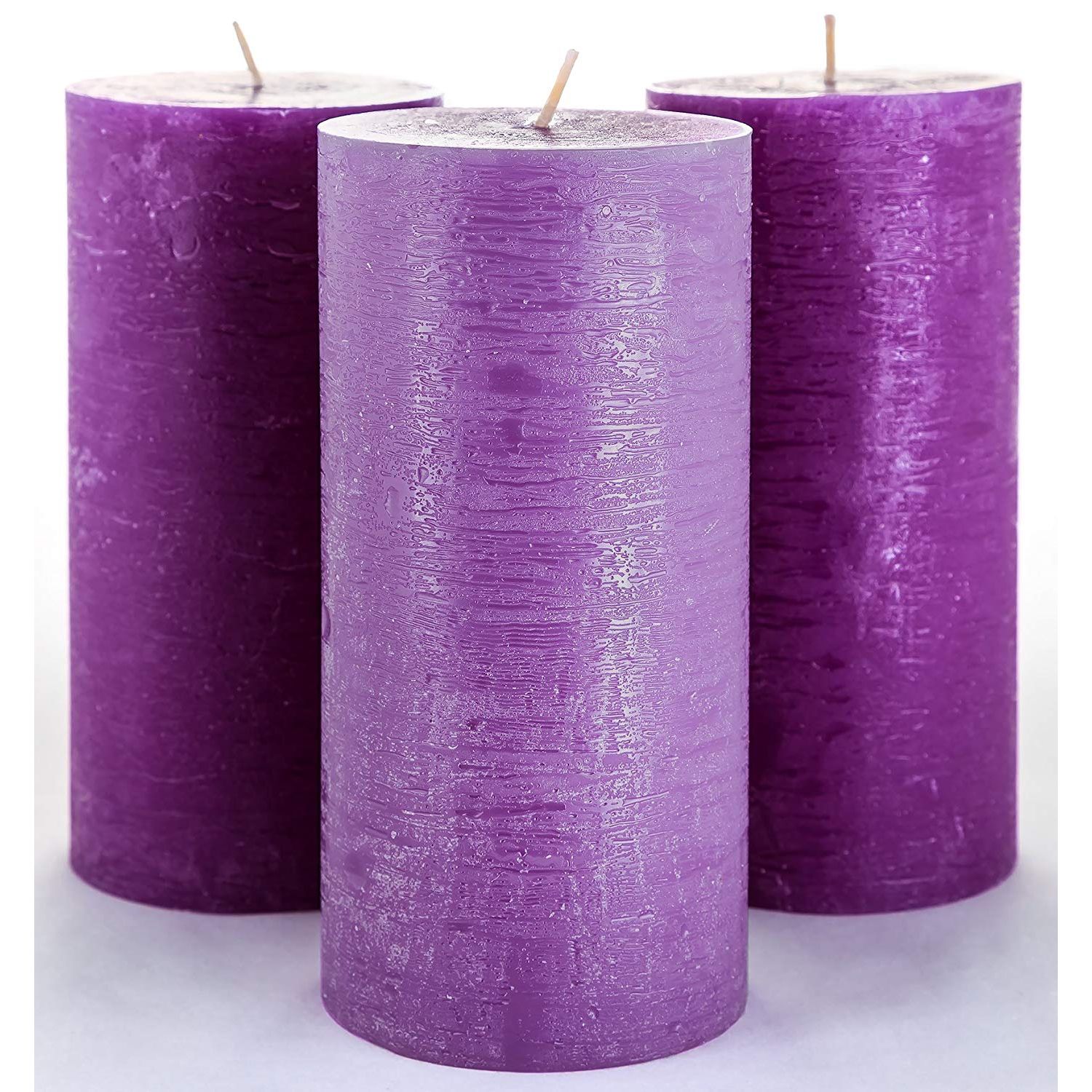 Melt Candle Company Mum 3 Adet Mor 21352