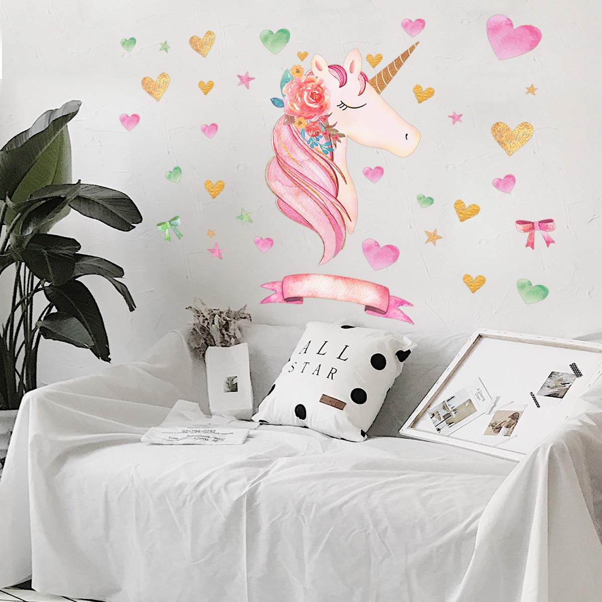 HUABEI Unicorn Duvar Sticker 26884 HUABEI Unicorn Duvar Sticker 26884