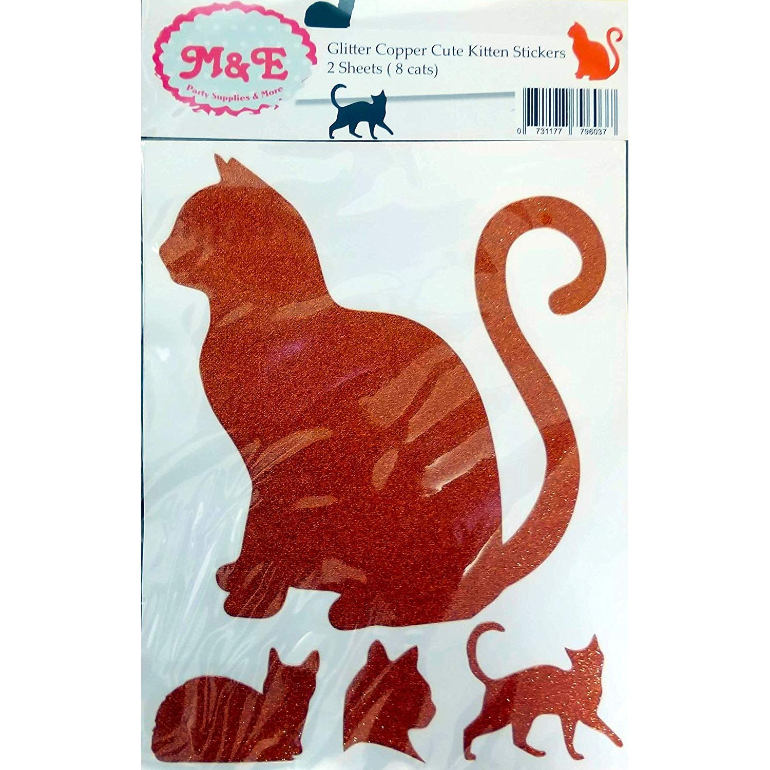 MandE Simli Kedi Duvar Sticker (Bakır) 26250 MandE Simli Kedi Duvar Sticker (Bakır) 26250
