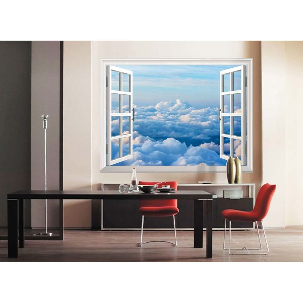 wall26 Bulut Manzarası Duvar Etiketi 24"x32" 19540 wall26 Bulut Manzarası Duvar Etiketi 24"x32" 19540