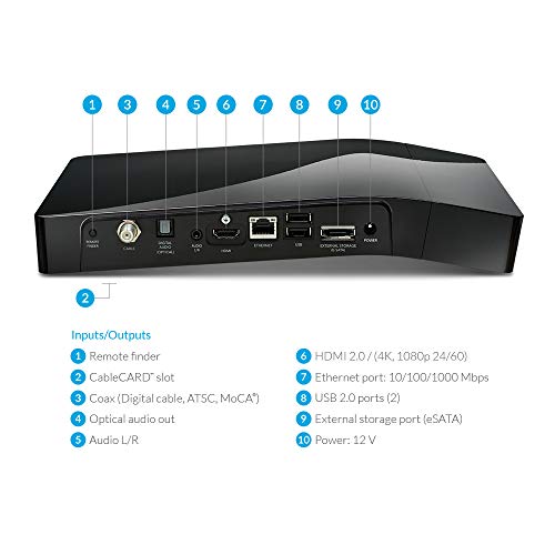 TiVo Bolt VOX 4K Streaming Device (1TB DVR) 33692