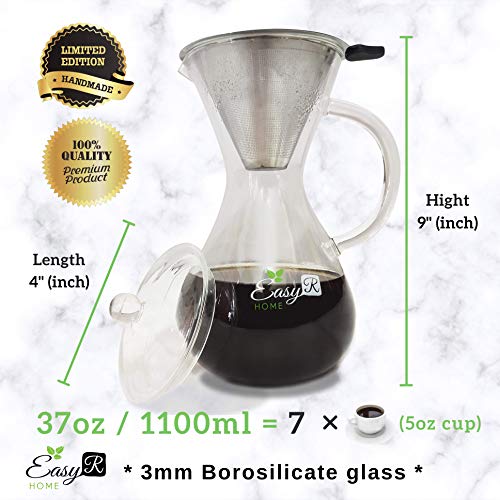EasyR Home Cam Filtre Kahve Demliği 36486