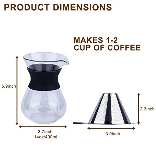 Xihong Filtre Kahve Demliği Sürahisi (Chemex) 36519