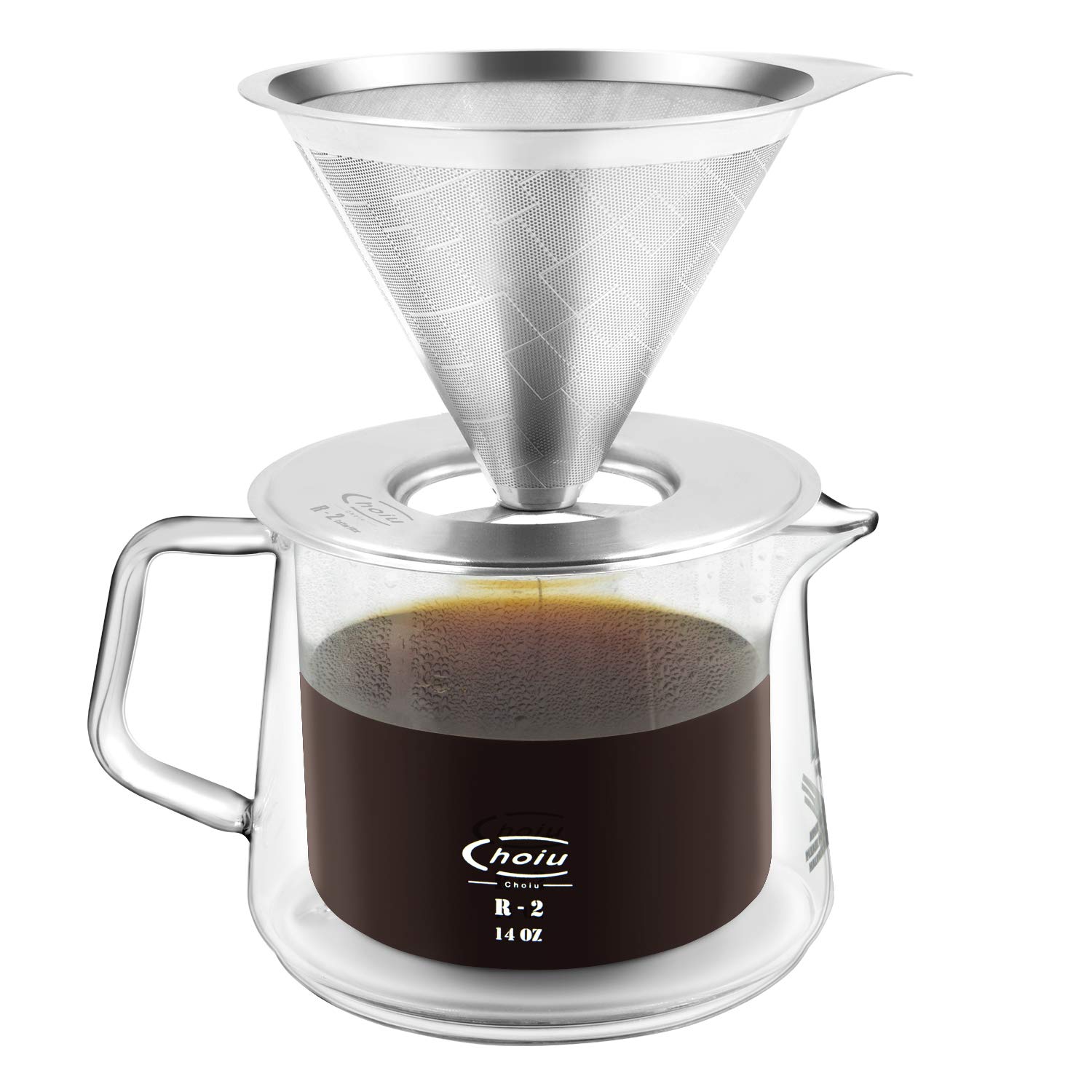 Choiu Filtre Kahve Demliği Sürahisi Set (Chemex) 36581