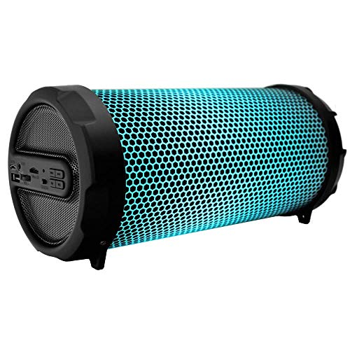 WOOZIK Rockit Go / S213 LED Bluetooth Speaker, Wireless Boombox I 36721