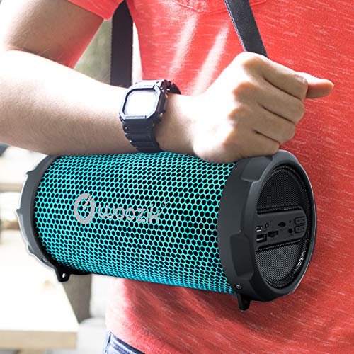WOOZIK Rockit Go / S213 LED Bluetooth Speaker, Wireless Boombox