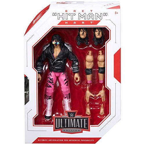 WWE Ultimate Edition Bret Hitman Hart Action Figür 32096