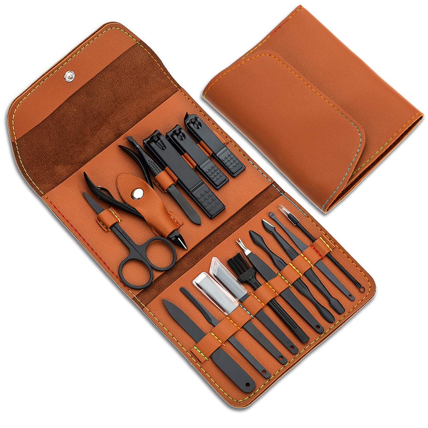atimier Unisex Manikür Pedikür Seti (Kahve)