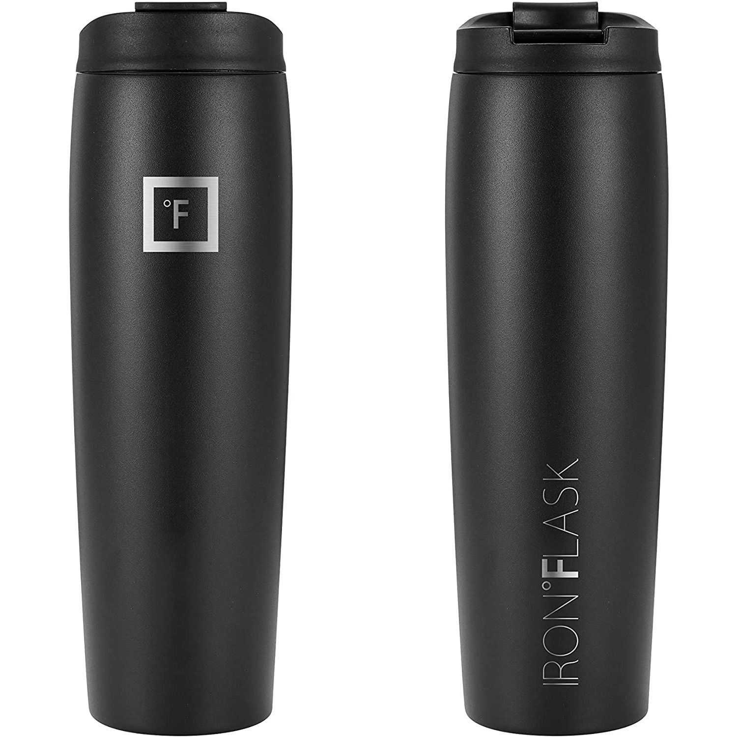 IRON FLASK Nomad Paslanmaz Çelik Termos (Siyah)(830ml) 40906