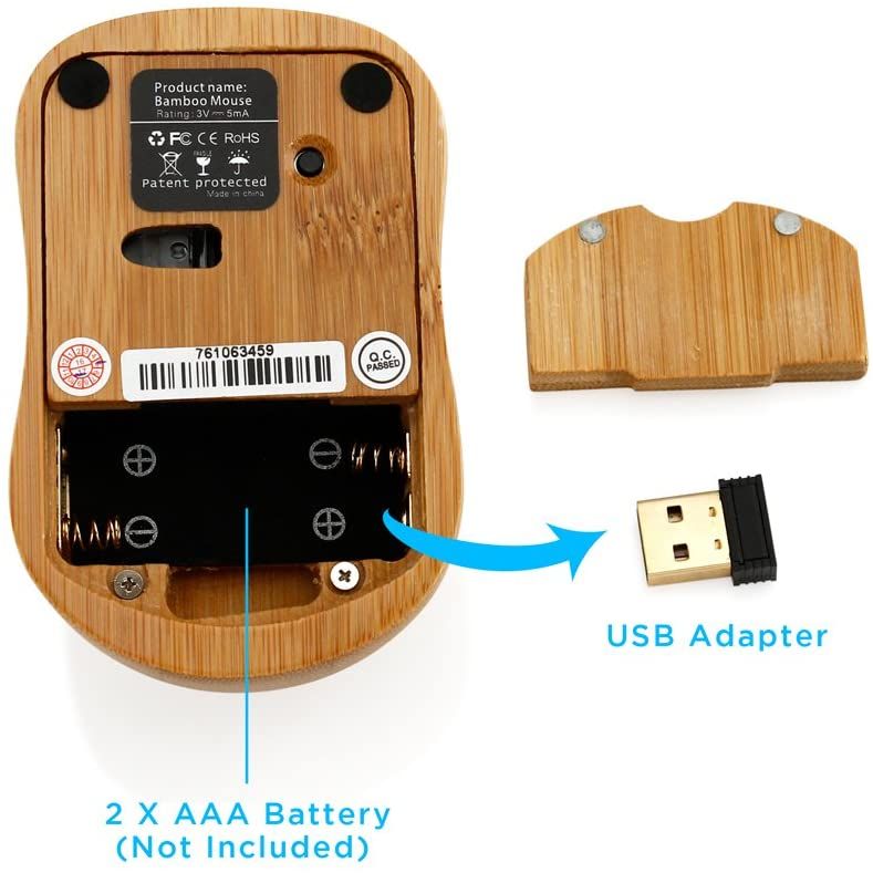 Oct17 Wireless Optik Mouse (Bambu) 42529