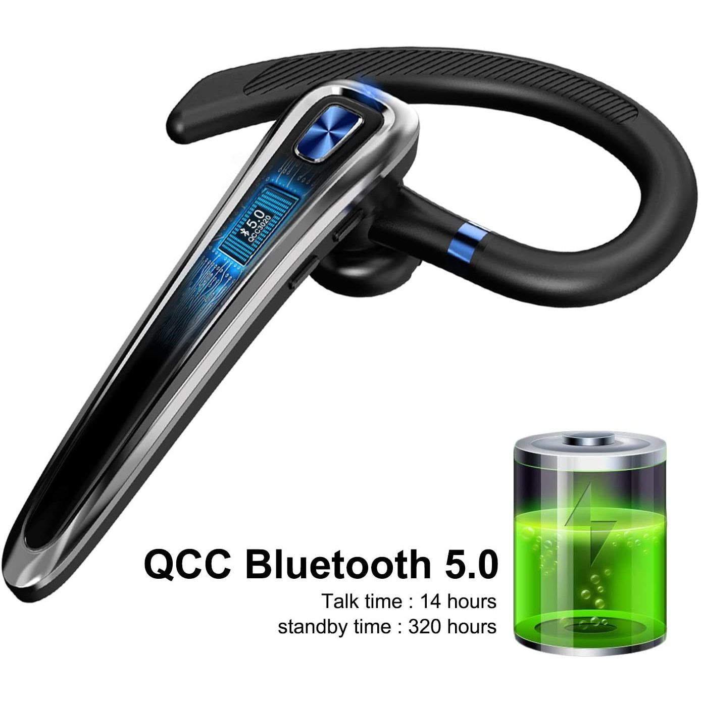 Mqqc Frame MQQC Bluetooth Kancalı Tekli Kulaklık (Siyah) 43558