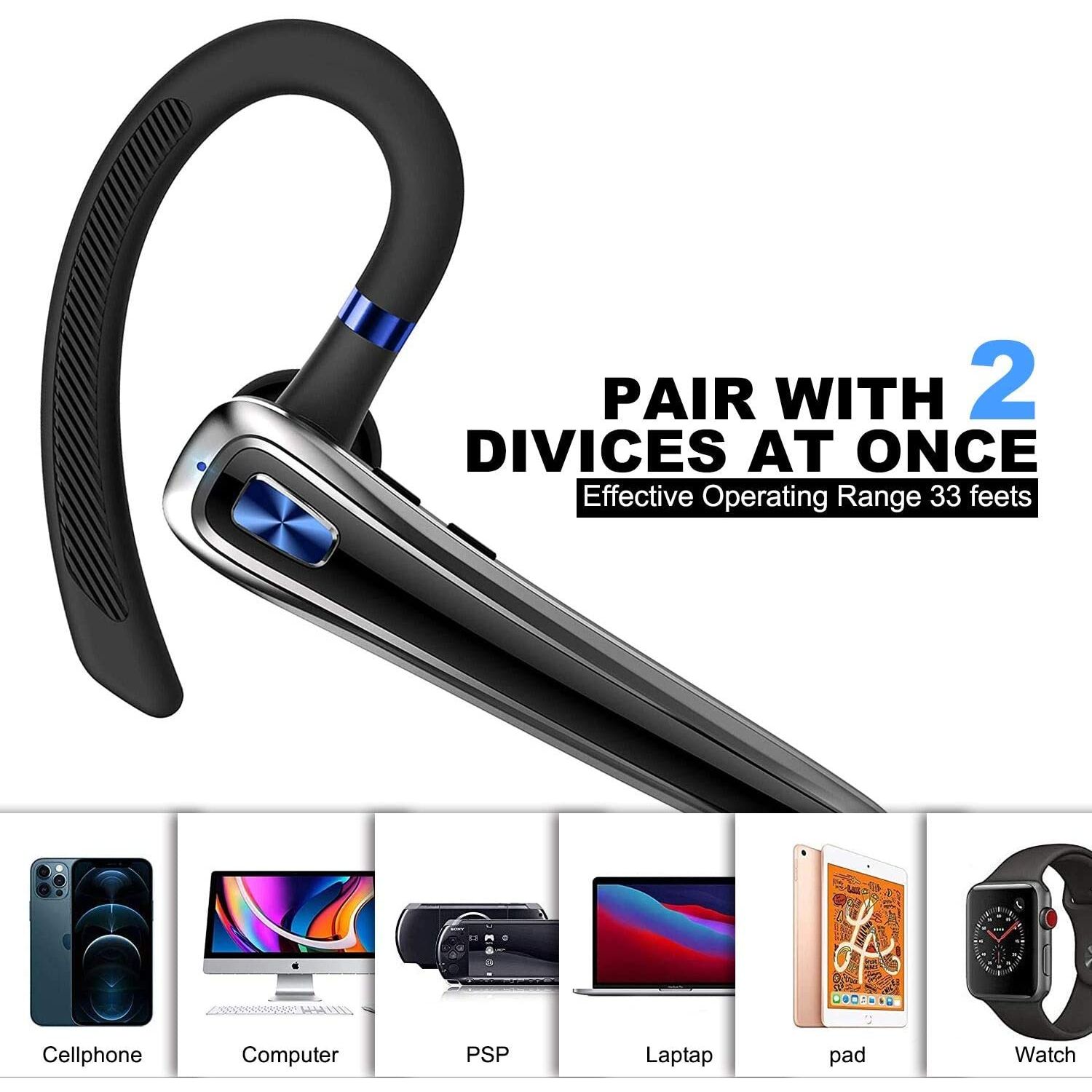 Mqqc Frame MQQC Bluetooth Kancalı Tekli Kulaklık (Siyah) 43558