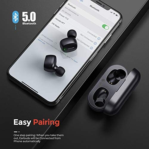 Fricon Bluetooth Kablosuz Kulak i Kulakl k Siyah 44743