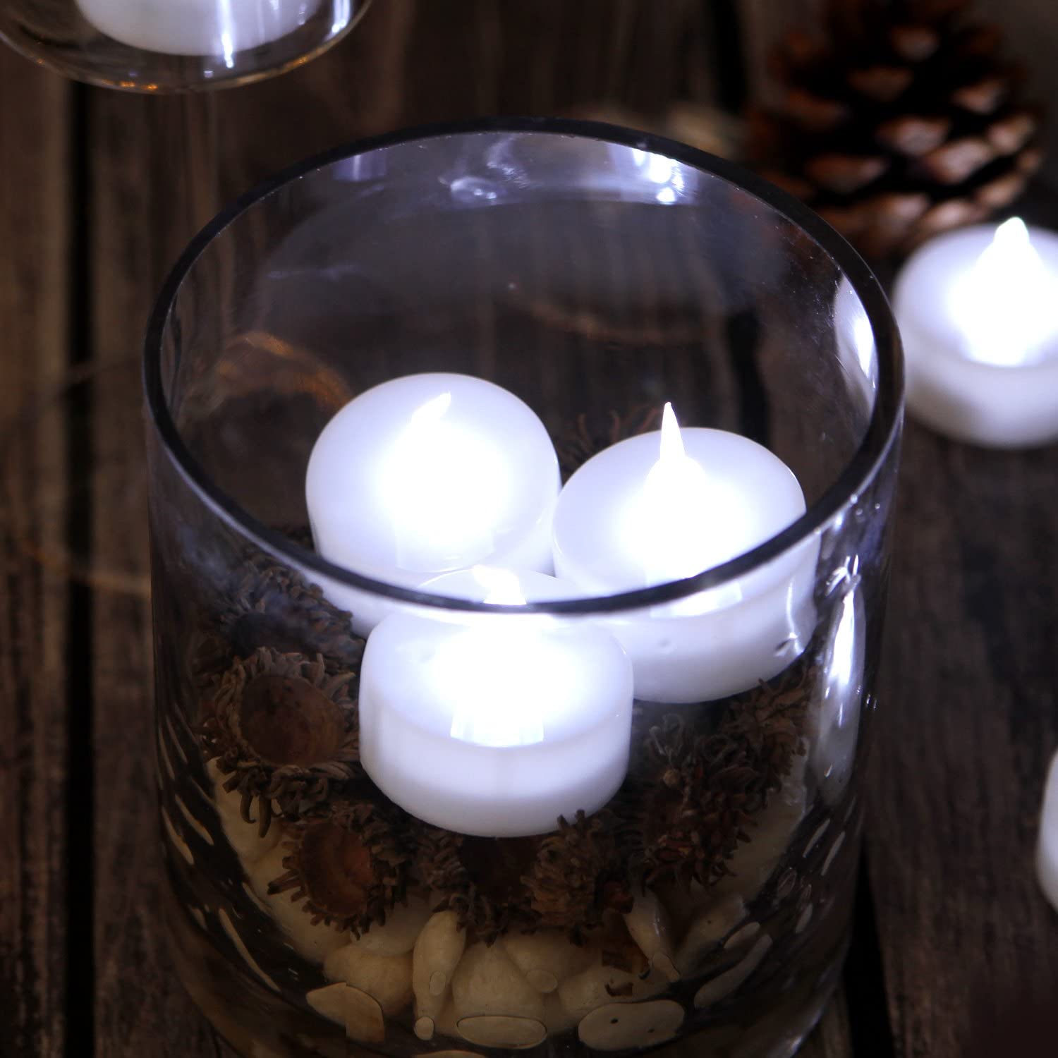 AGPtEK 100 Adet Led Tea Lights 46916