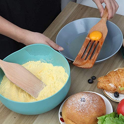 DORAPHY Ahşap Spatula Seti (4 Parça) (Kahve) 50158