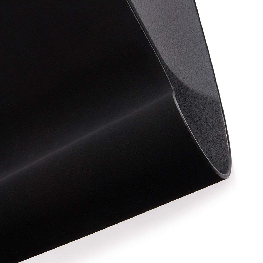 Nekmit Leather Desk Blotter 36"x20", Black 10437